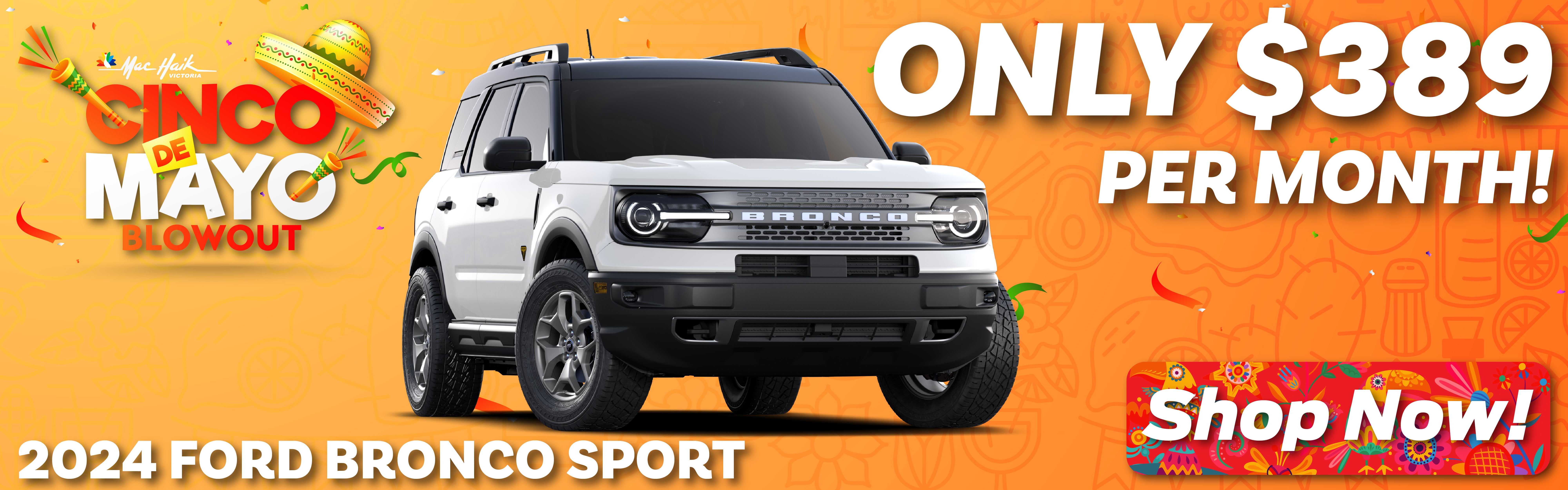 2023 Ford Bronco Sports